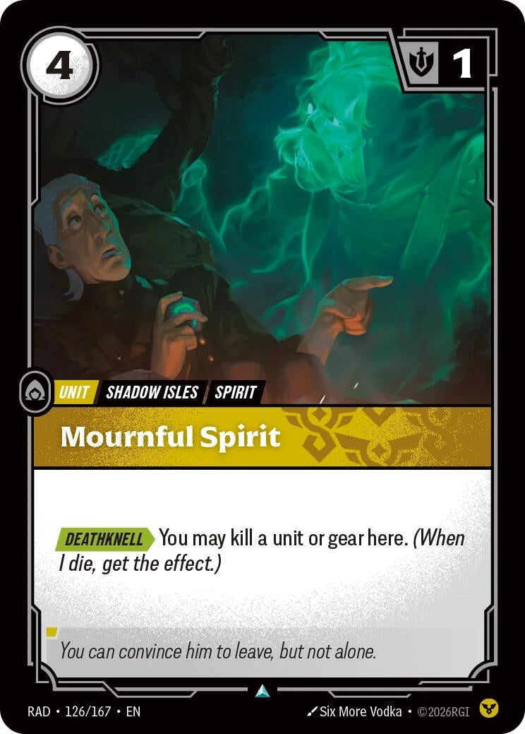 Mournful Spirit (126/167) (Radiance)