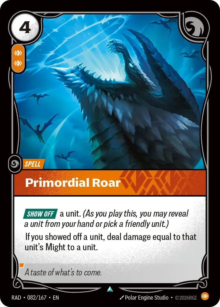 Primordial Roar (082/167) (Radiance)