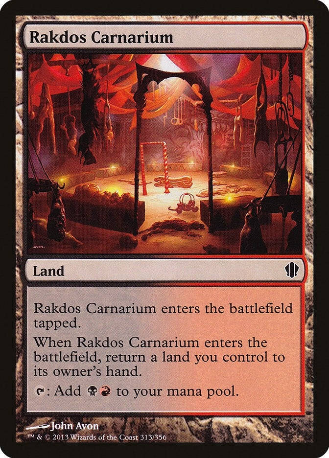 Image for Rakdos Carnarium (313) (Commander 2013) (C13) - Magic: The Gathering