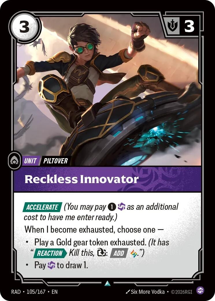 Reckless Innovator (105/167) (Radiance)