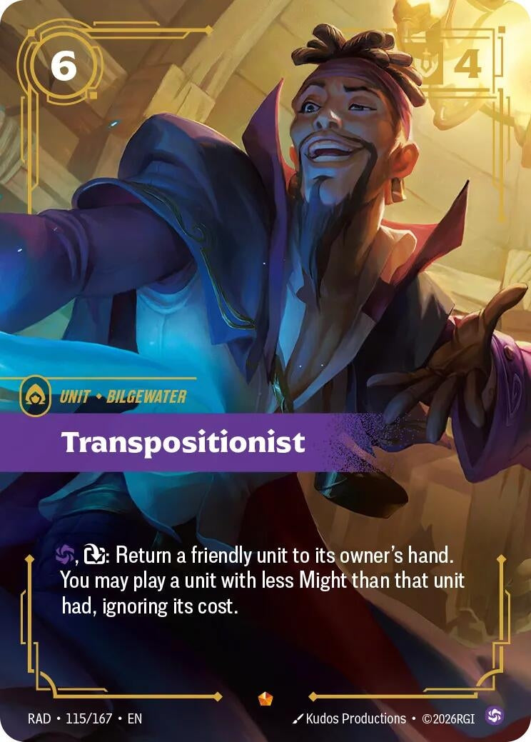 Transpositionist (115/167) (Radiance)
