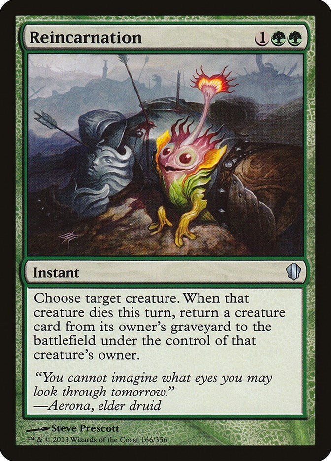 Image for Reincarnation (166) (Commander 2013) (C13) - Magic: The Gathering