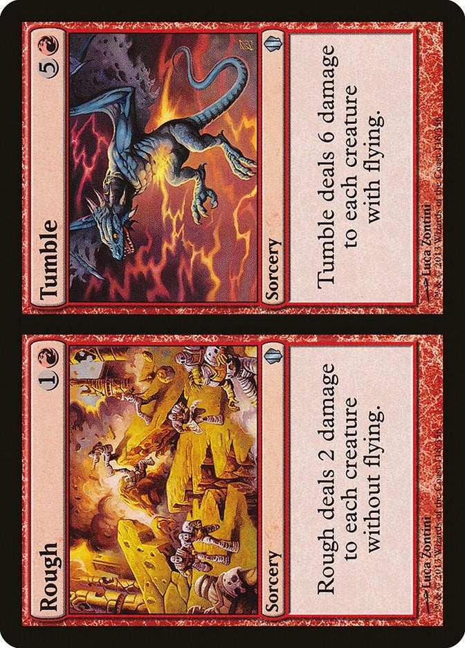 Image for Rough // Tumble (118) (Commander 2013) (C13) - Magic: The Gathering
