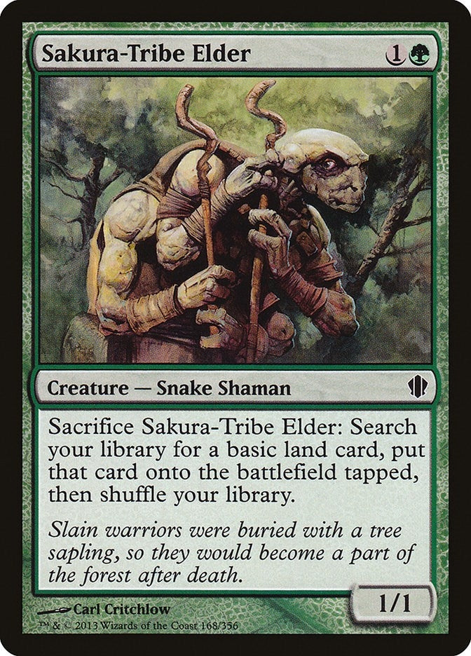 Image for Sakura-Tribe Elder (168) (Commander 2013) (C13) - Magic: The Gathering