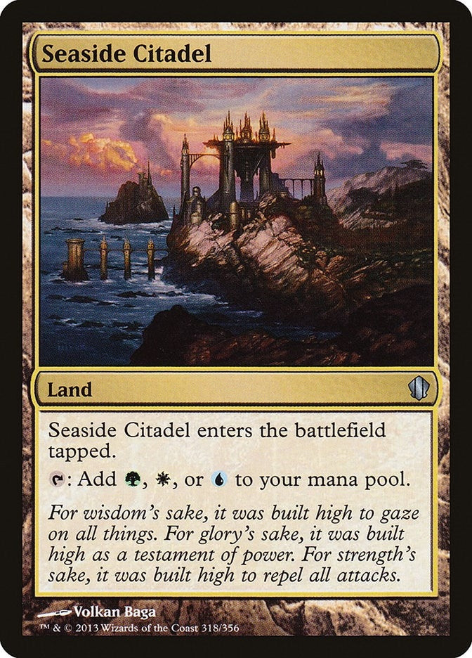 Image for Seaside Citadel (318) (Commander 2013) (C13) - Magic: The Gathering