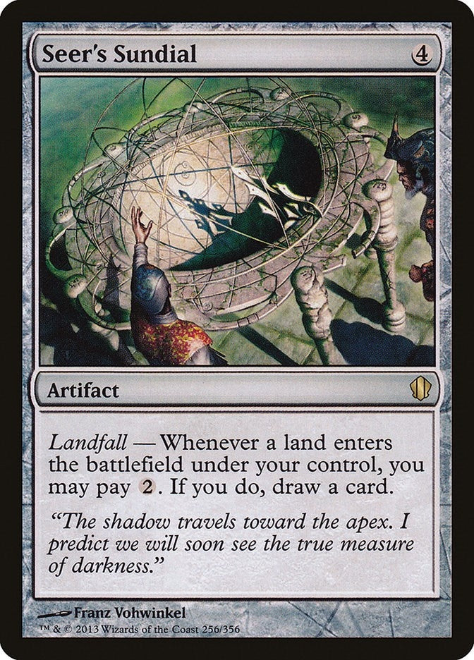 Image for Seer's Sundial (256) (Commander 2013) (C13) - Magic: The Gathering