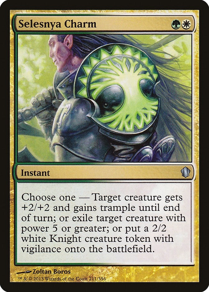 Image for Selesnya Charm (211) (Commander 2013) (C13) - Magic: The Gathering