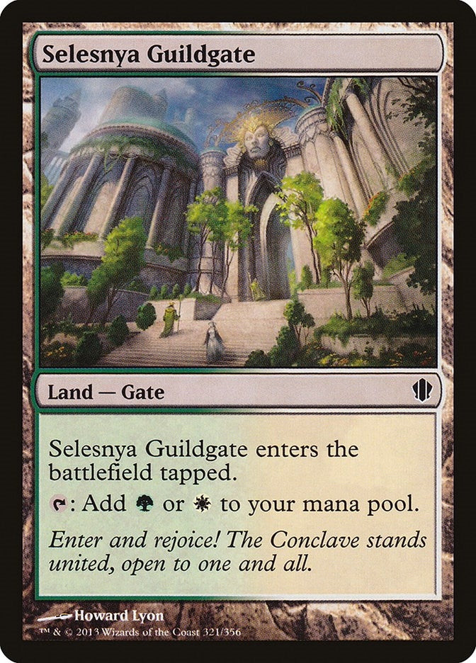 Image for Selesnya Guildgate (321) (Commander 2013) (C13) - Magic: The Gathering