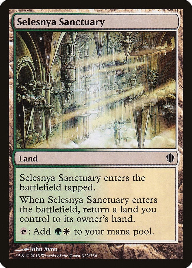 Image for Selesnya Sanctuary (322) (Commander 2013) (C13) - Magic: The Gathering