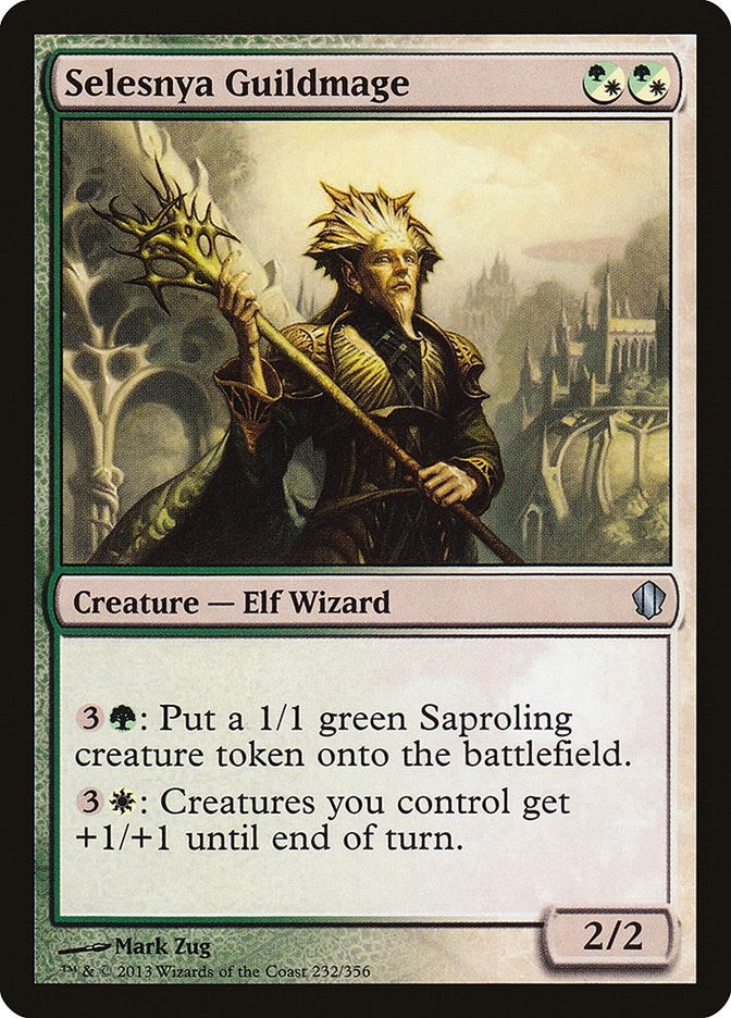 Image for Selesnya Guildmage (232) (Commander 2013) (C13) - Magic: The Gathering