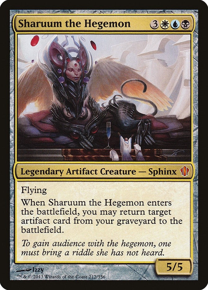 Image for Sharuum the Hegemon (212) (Commander 2013) (C13) - Magic: The Gathering