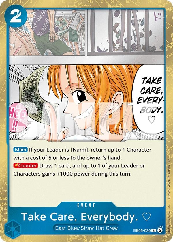 Take Care, Everybody. (EB05-030) (Extra Booster: One Piece Heroines Edition Vol. 2)