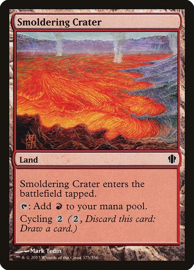 Image for Smoldering Crater (325) (Commander 2013) (C13) - Magic: The Gathering