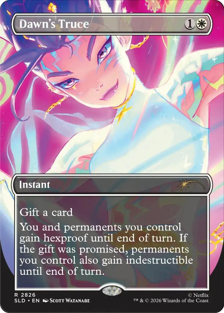 Image for Dawn's Truce (2826) (Secret Lair Drop Series) (SLD) - Magic: The Gathering