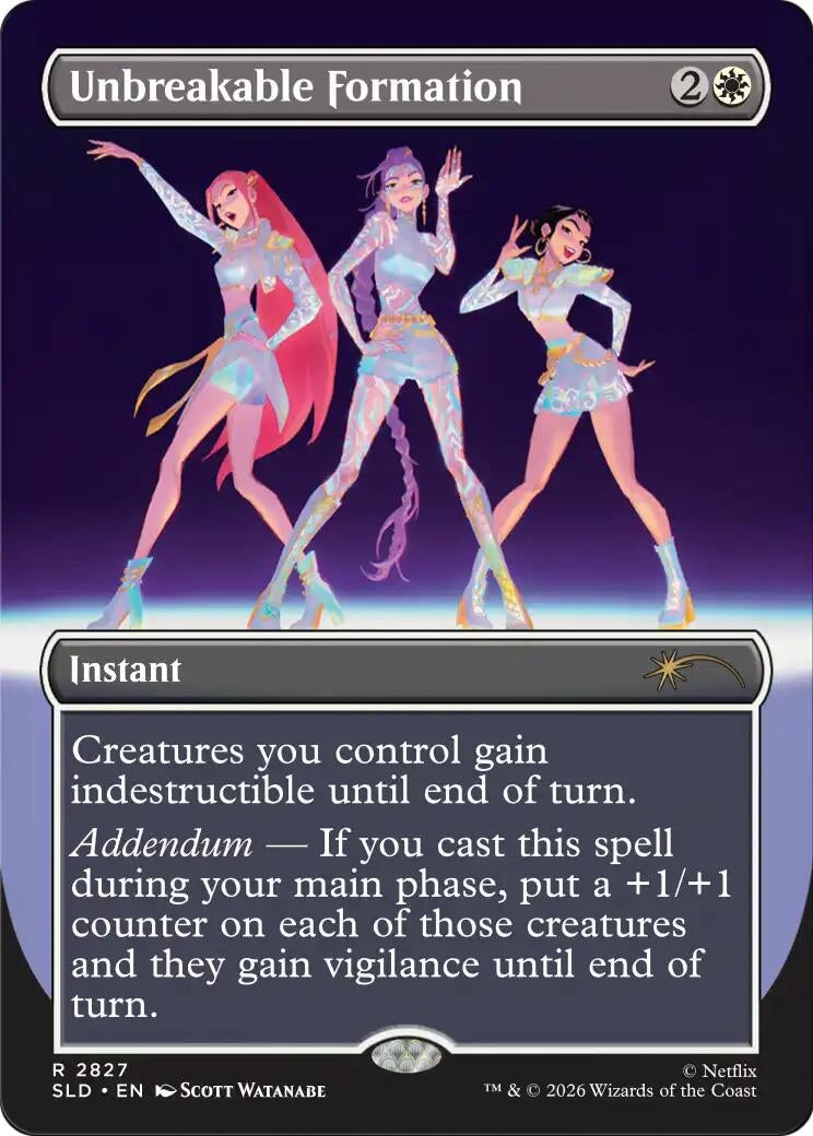Image for Unbreakable Formation (2827) (2827) (Secret Lair Drop Series) (SLD) - Magic: The Gathering