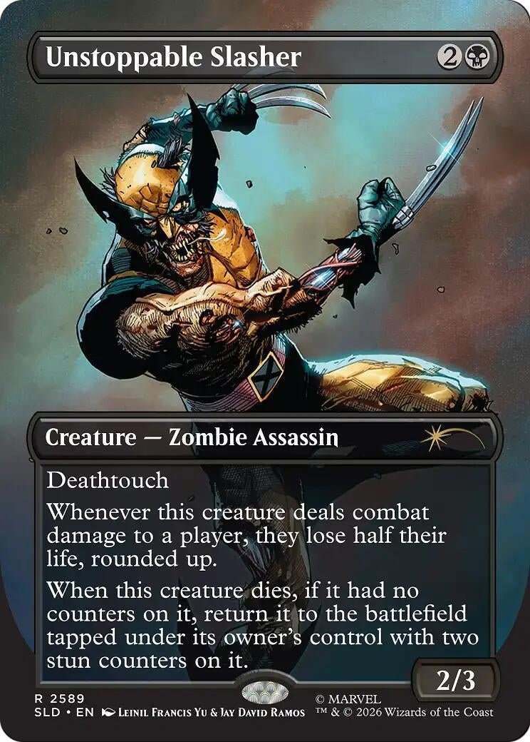 Image for Unstoppable Slasher (2589) (Secret Lair Drop Series) (SLD) - Magic: The Gathering