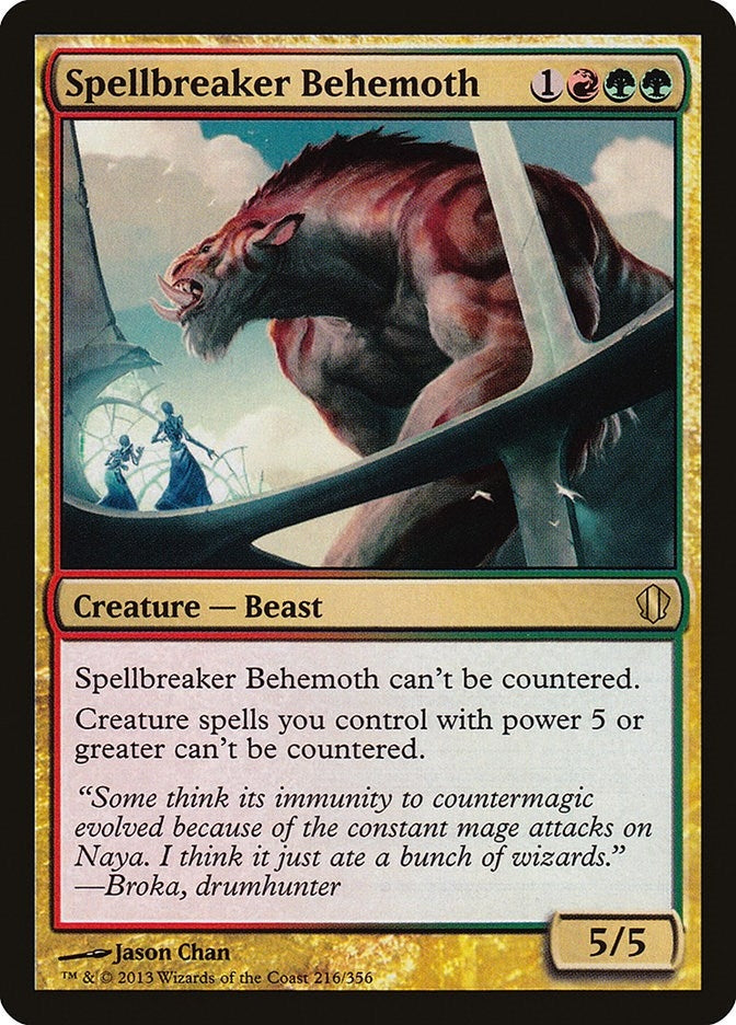 Image for Spellbreaker Behemoth (216) (Commander 2013) (C13) - Magic: The Gathering