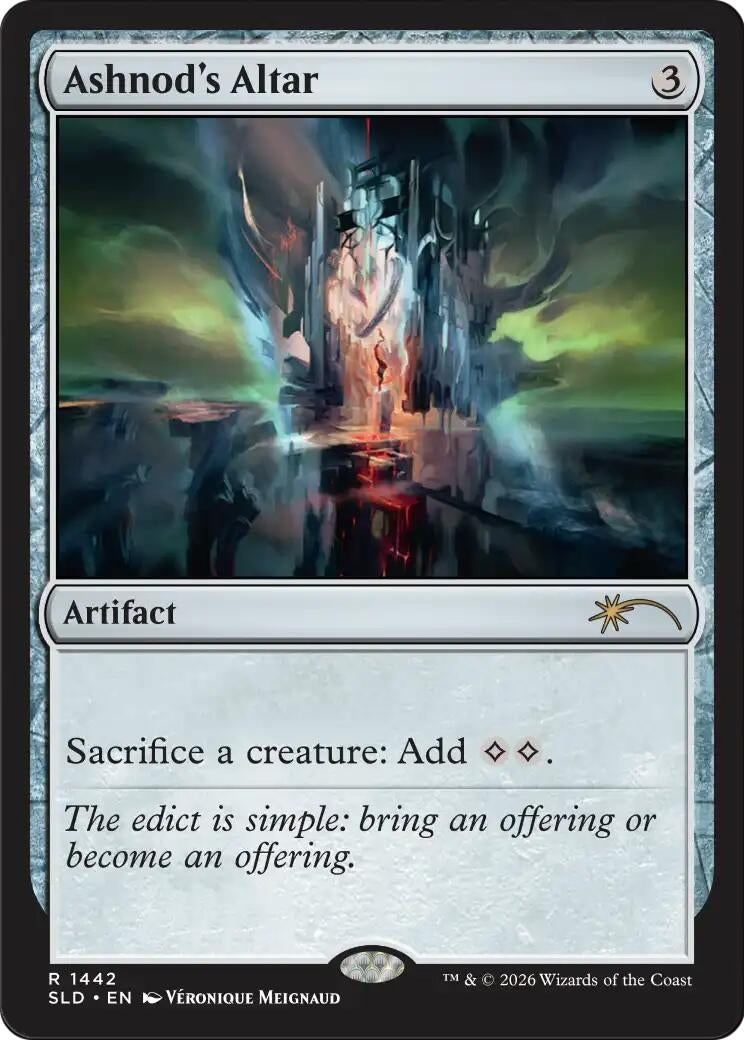 Image for Ashnod's Altar (1442) (Secret Lair Drop Series) (SLD) - Magic: The Gathering