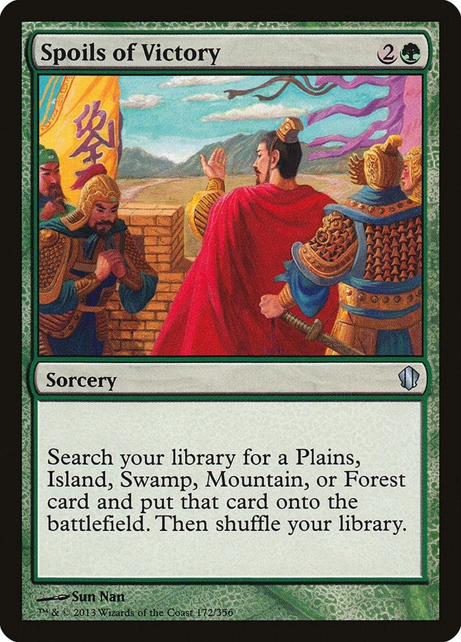 Image for Spoils of Victory (172) (Commander 2013) (C13) - Magic: The Gathering