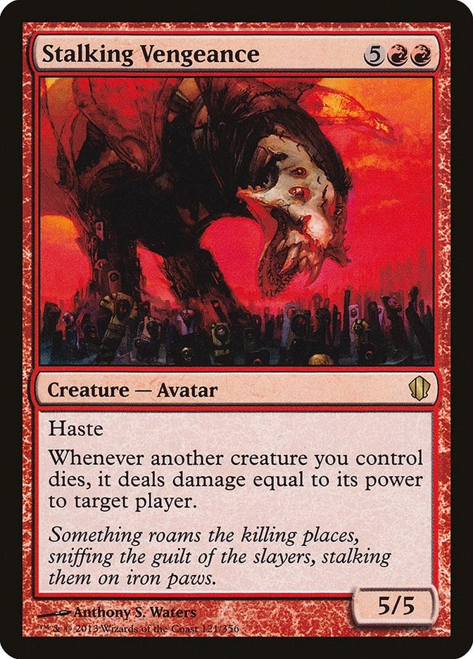 Image for Stalking Vengeance (121) (Commander 2013) (C13) - Magic: The Gathering