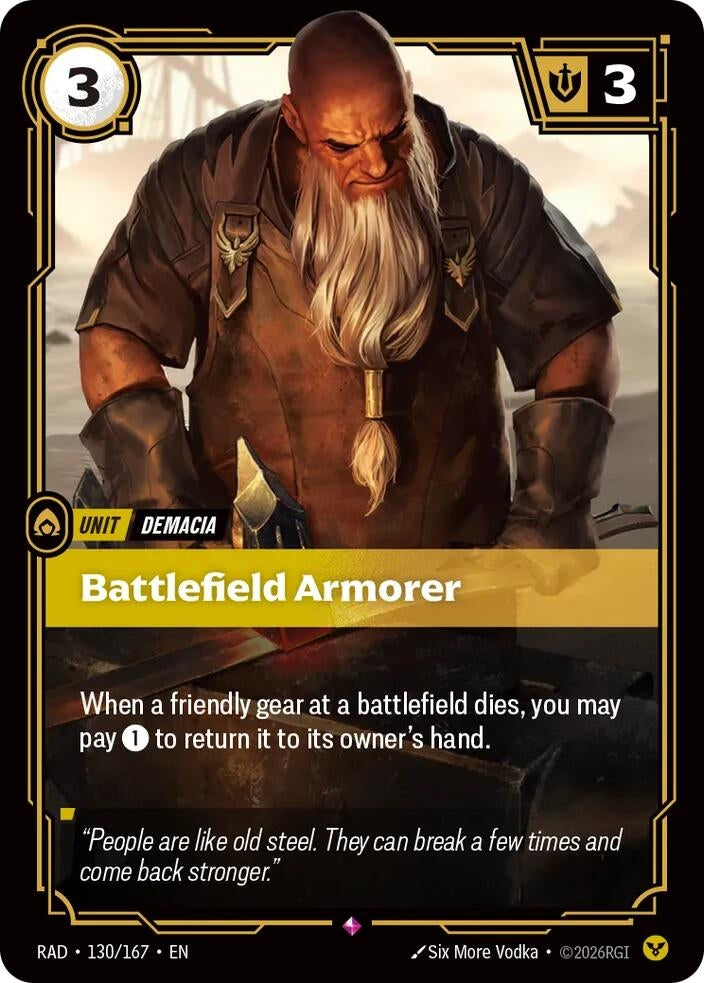 Battlefield Armorer (130/167) (Radiance)