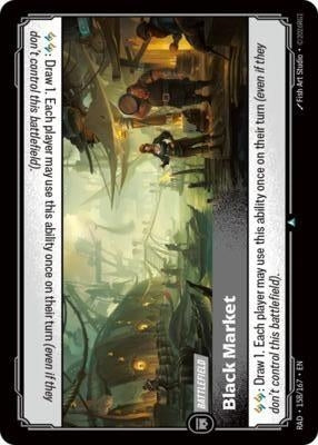 Black Market (158/167) (Radiance)