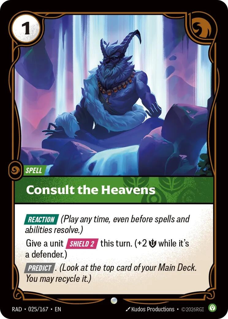 Consult the Heavens (025/167) (Radiance)