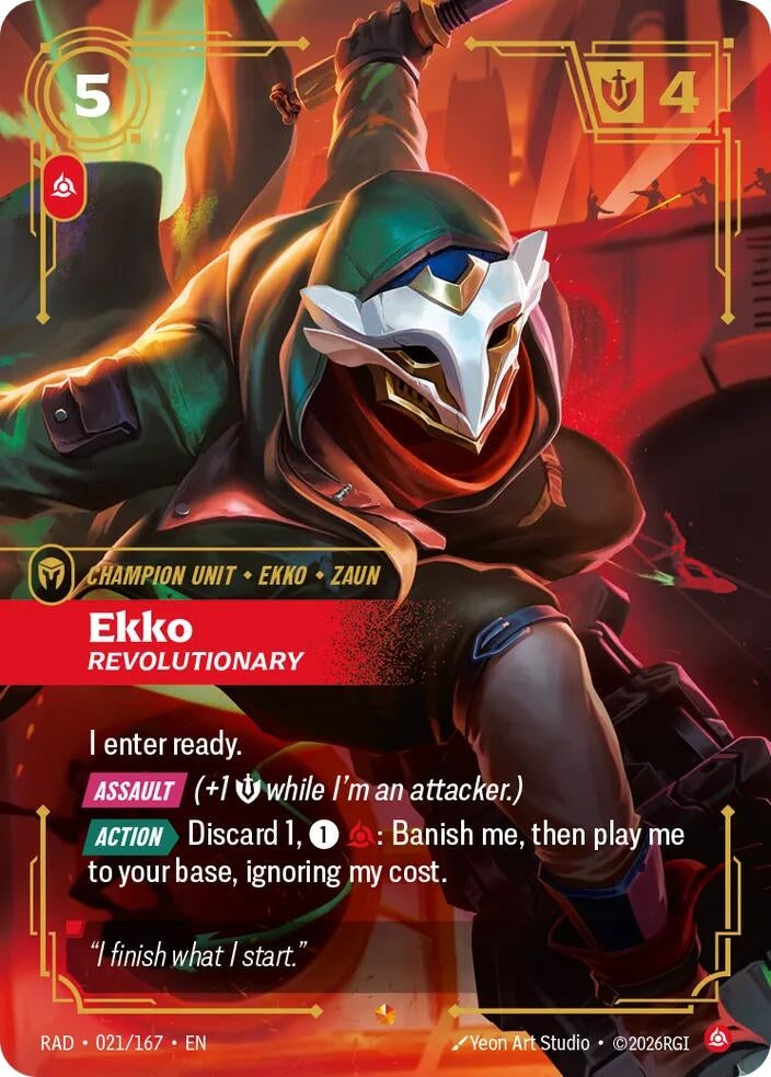 Ekko, Revolutionary (021/167) (Radiance)