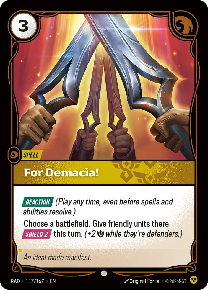 For Demacia! (117/167) (Radiance)