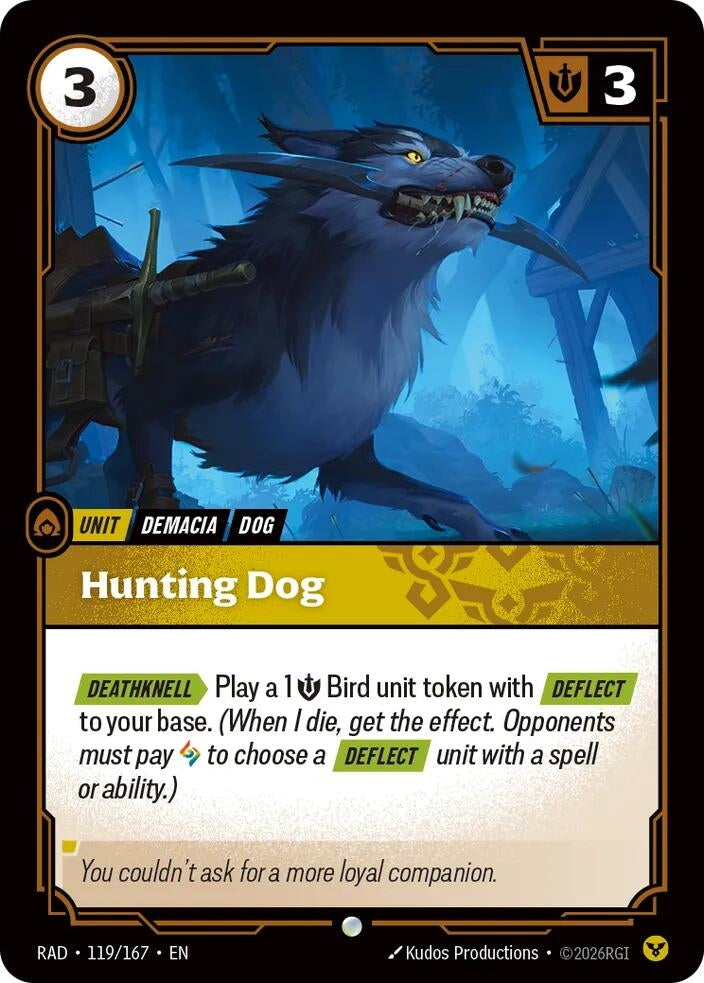 Hunting Dog (119/167) (Radiance)