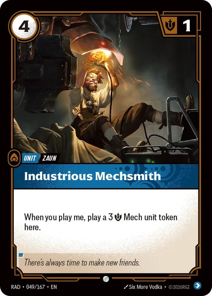 Industrious Mechsmith (049/167) (Radiance)