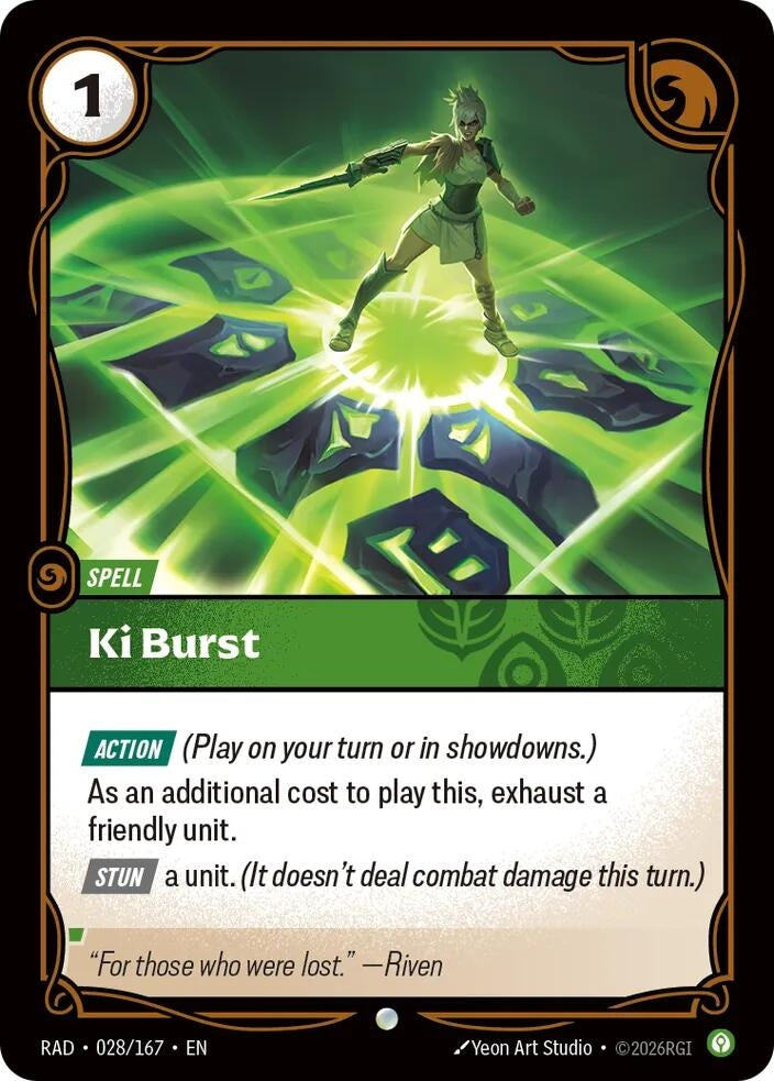 Ki Burst (028/167) (Radiance)