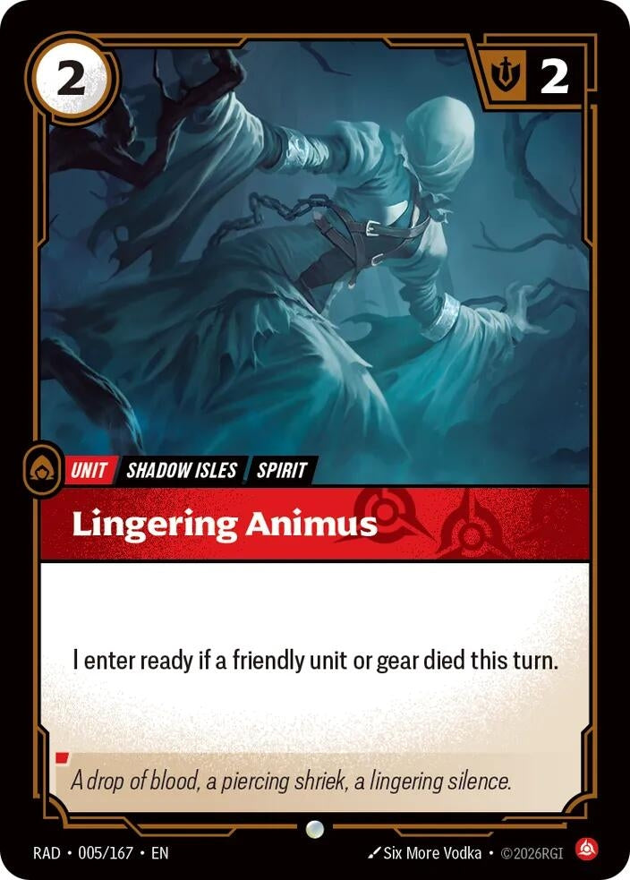 Lingering Animus (005/167) (Radiance)