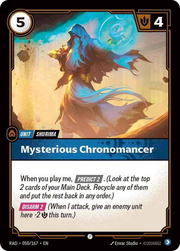 Mysterious Chronomancer (050/167) (Radiance)