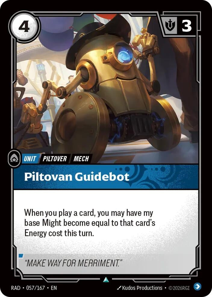 Piltovan Guidebot (057/167) (Radiance)