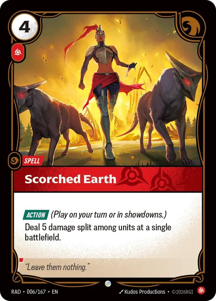 Scorched Earth (006/167) (Radiance)