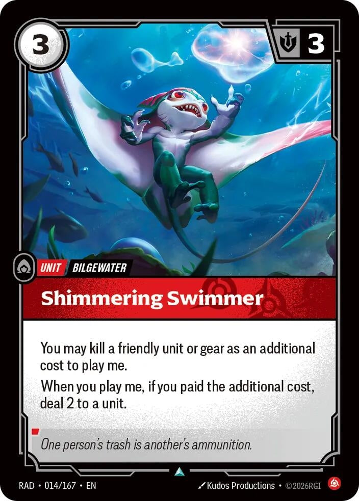 Shimmering Swimmer (014/167) (Radiance)