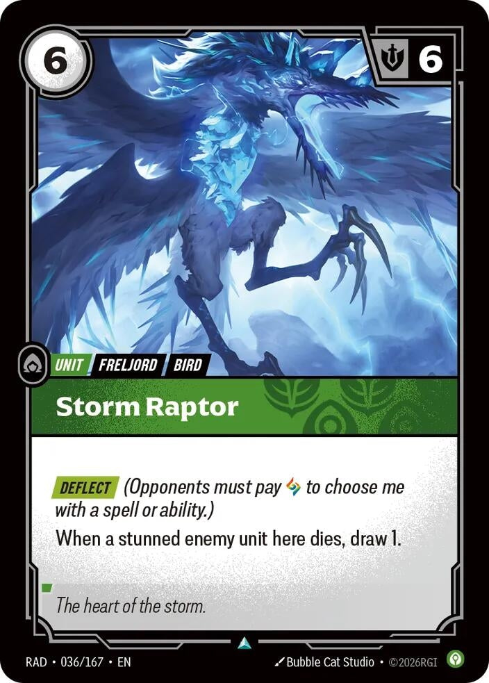Storm Raptor (036/167) (Radiance)