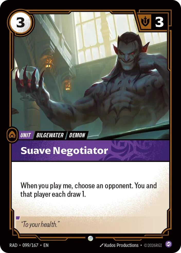 Suave Negotiator (099/167) (Radiance)