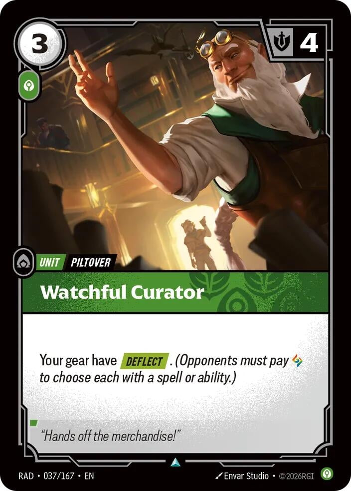 Watchful Curator (037/167) (Radiance)