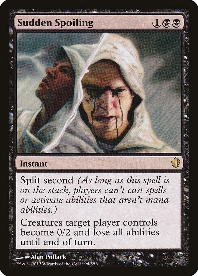 Image for Sudden Spoiling (94) (Commander 2013) (C13) - Magic: The Gathering