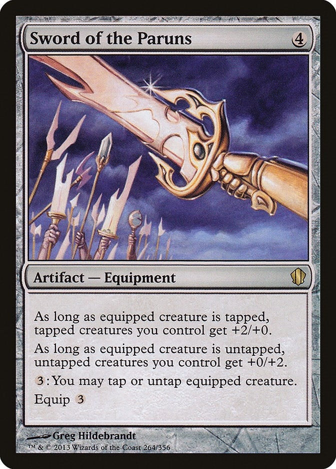 Image for Sword of the Paruns (264) (Commander 2013) (C13) - Magic: The Gathering