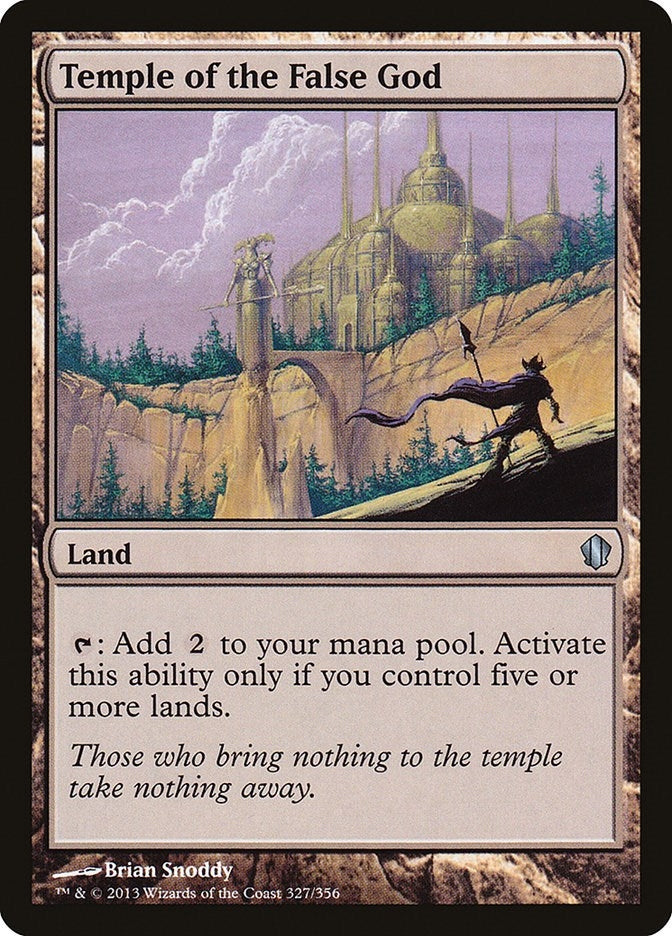 Image for Temple of the False God (327) (Commander 2013) (C13) - Magic: The Gathering