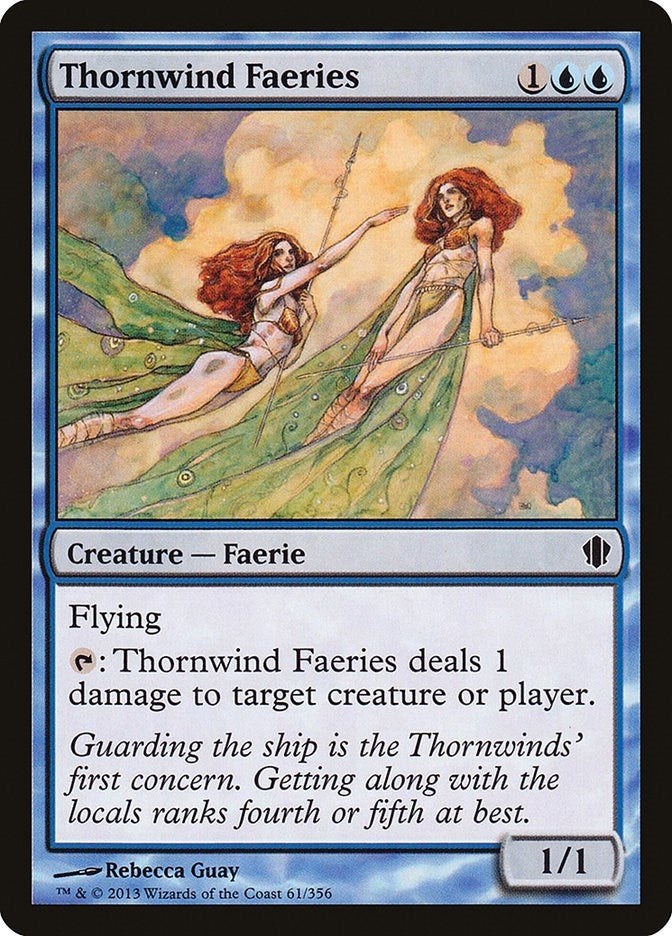 Image for Thornwind Faeries (61) (Commander 2013) (C13) - Magic: The Gathering