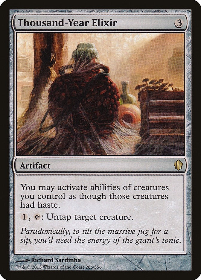 Image for Thousand-Year Elixir (266) (Commander 2013) (C13) - Magic: The Gathering