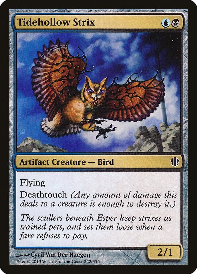Image for Tidehollow Strix (222) (Commander 2013) (C13) - Magic: The Gathering