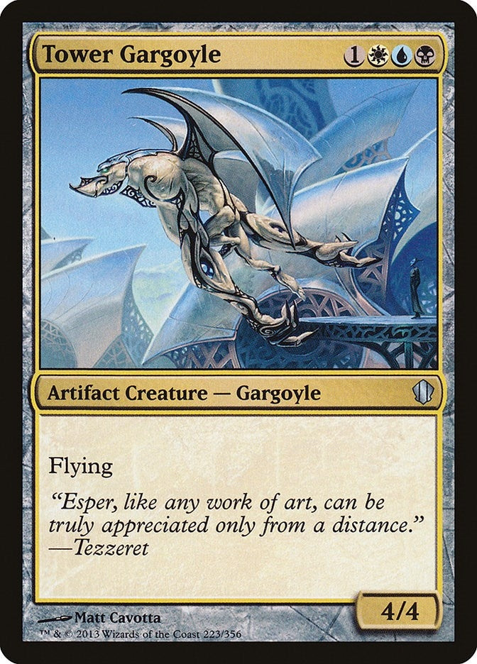 Image for Tower Gargoyle (223) (Commander 2013) (C13) - Magic: The Gathering