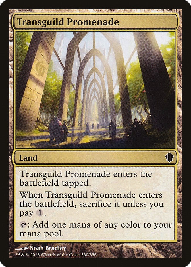 Image for Transguild Promenade (330) (Commander 2013) (C13) - Magic: The Gathering