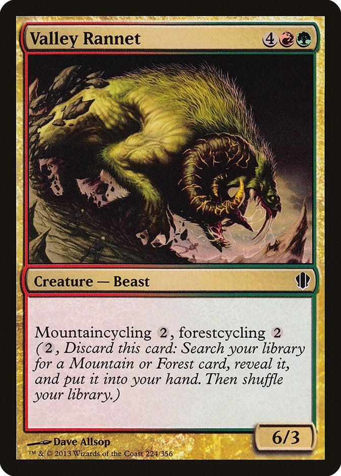 Image for Valley Rannet (224) (Commander 2013) (C13) - Magic: The Gathering
