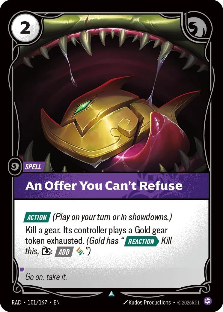 An Offer You Can't Refuse (101/167) (Radiance)
